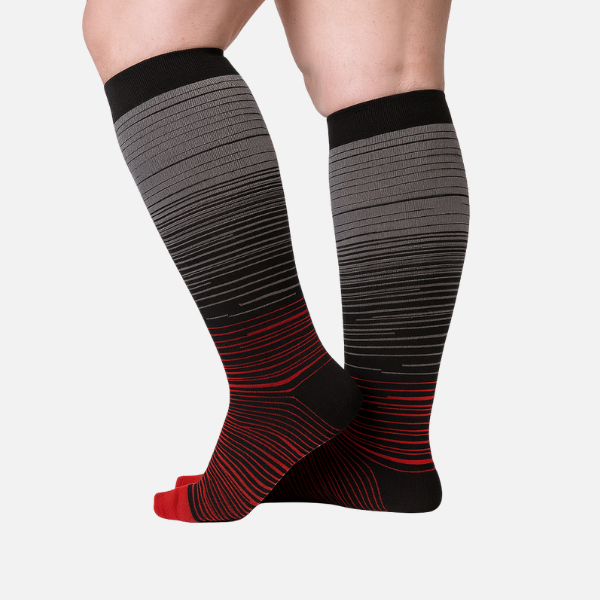 Conforty™ Stripes - Wide Fit Compression Socks For Pain Relief