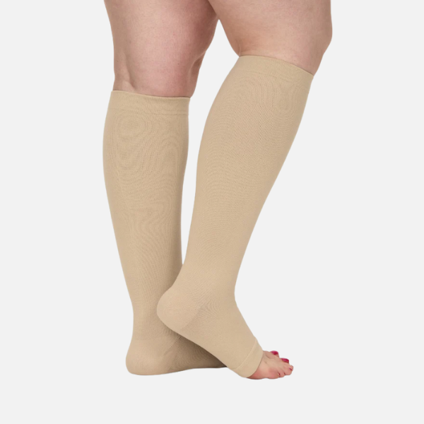 Conforty™ Toeless - Wide Fit Compression Socks For Pain Relief